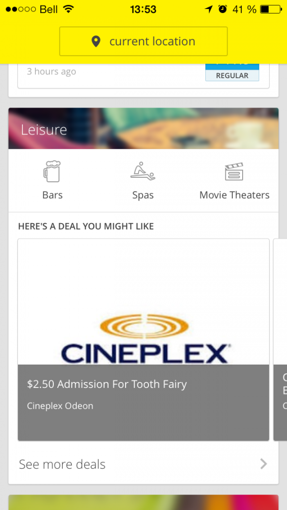 Les Pages Jaunes sur ton mobile Le Cahier
