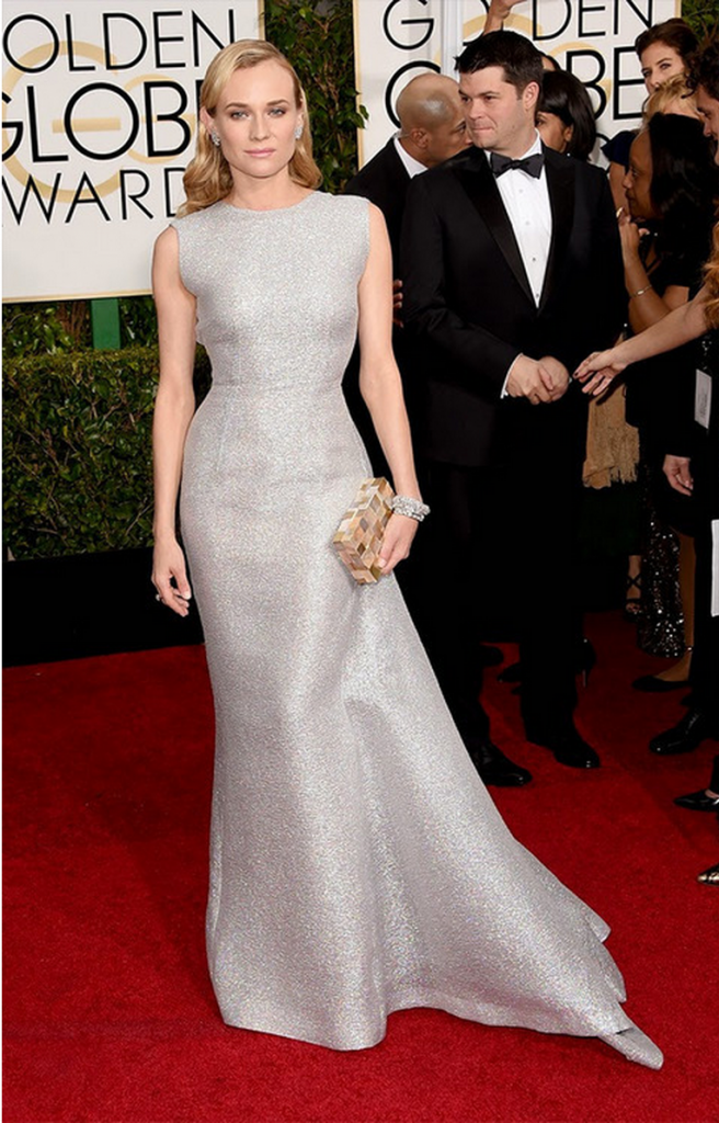 diane gruger, golden globes, tapis rouge, best outfit, worst outfit, vedette, star, chic, glam