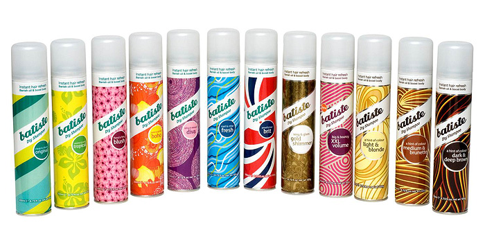 batiste, shampooing sec, shampooing