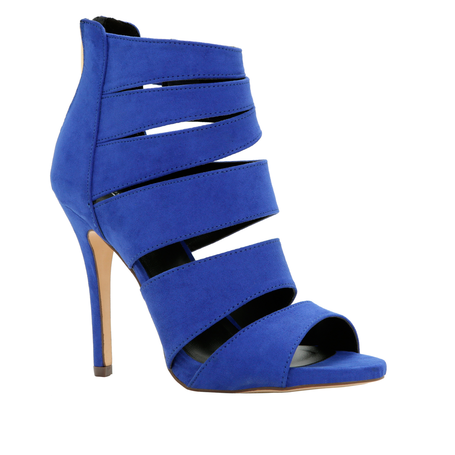 bleu cobalt mode vêtements agencer chemisier chaussure