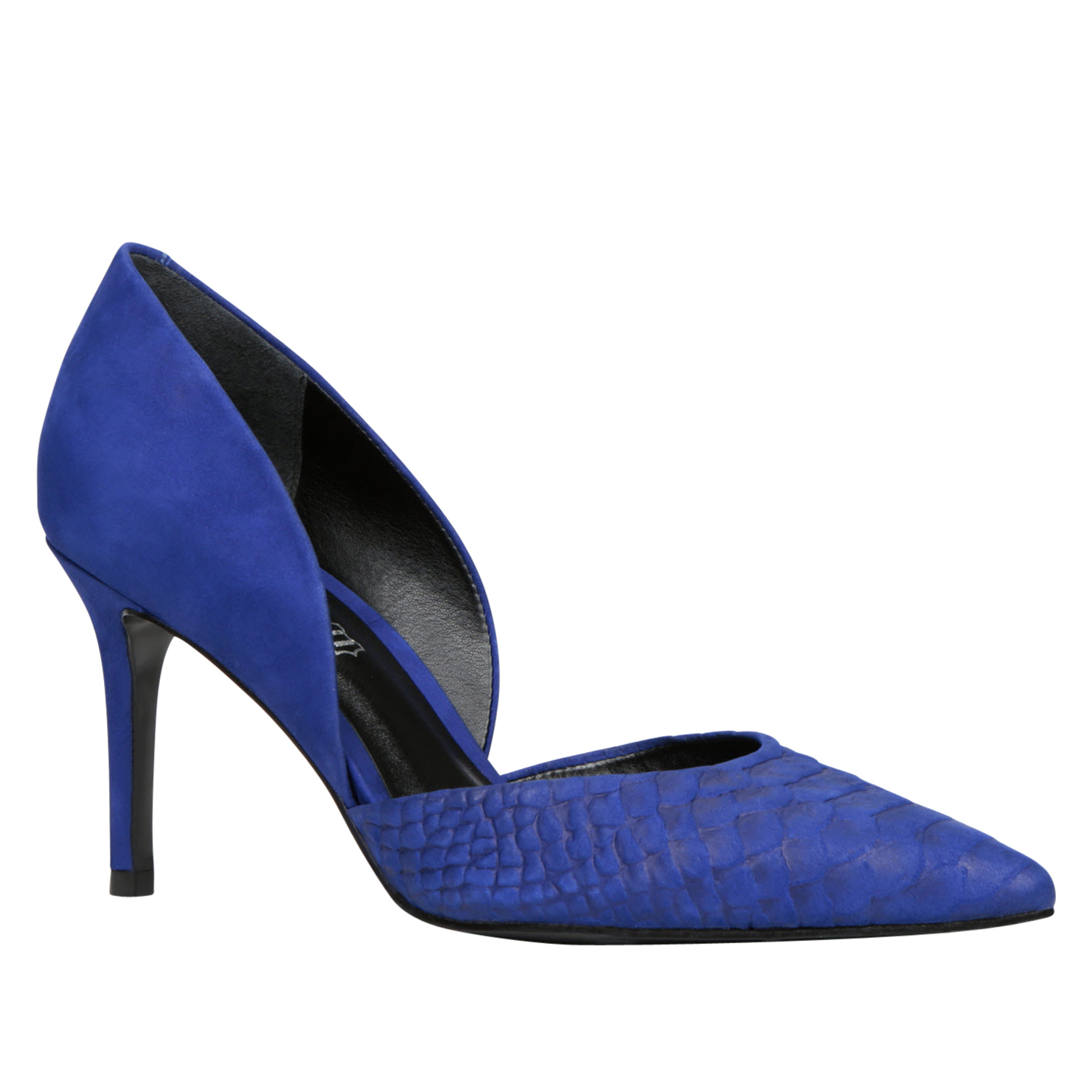 bleu cobalt mode vêtements agencer chemisier chaussure