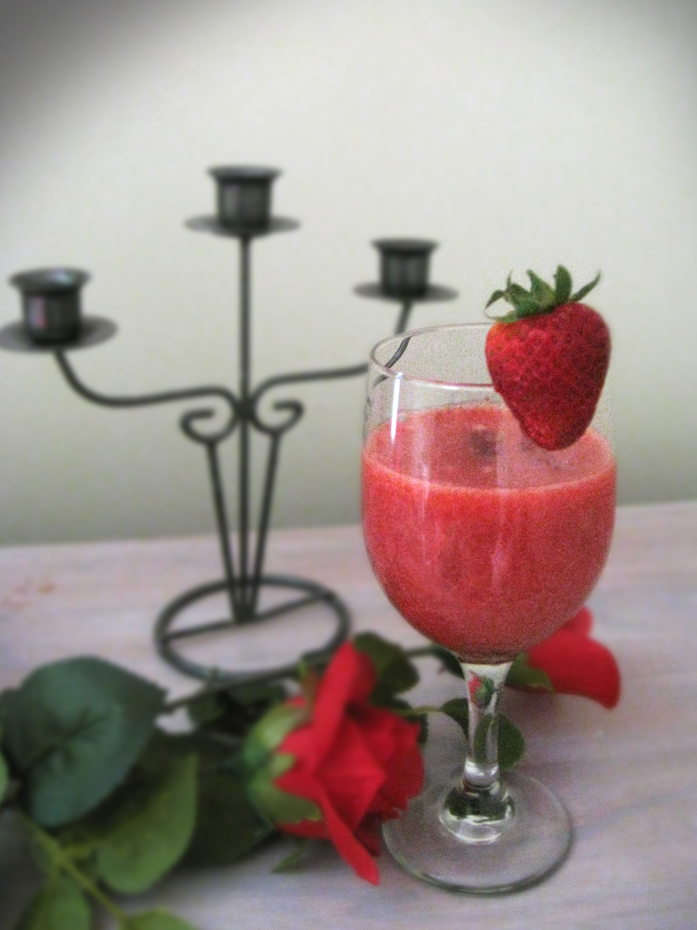 daiquiri, fraises, cocktail