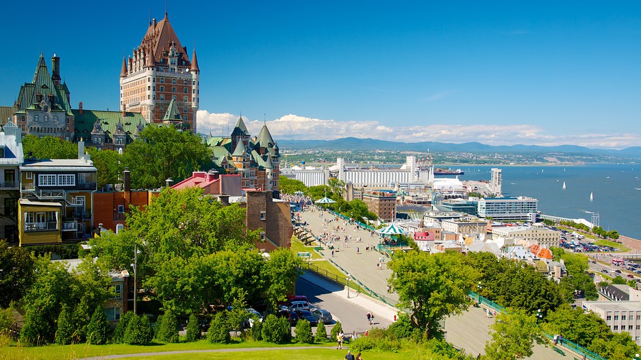 Québec, visiter, ville, château frontenac