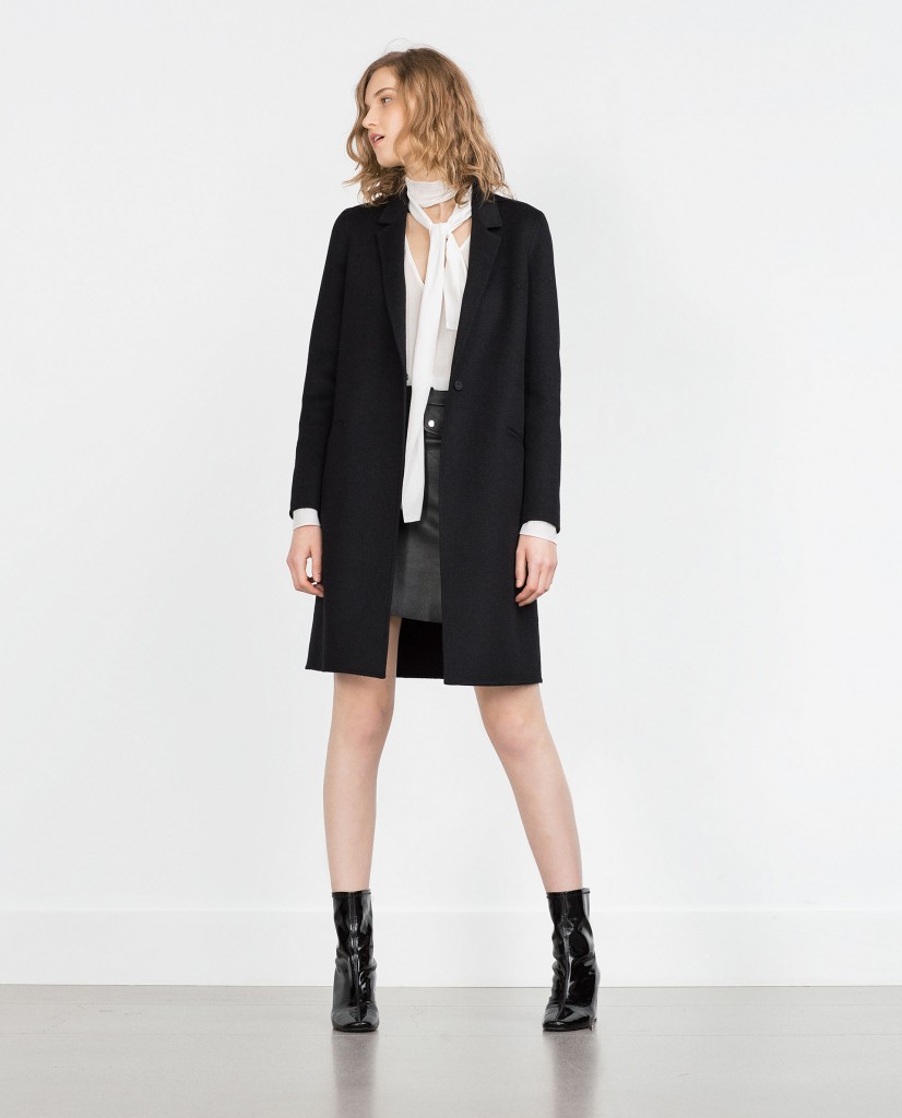 minimaliste, manteau, veste, zara, ample