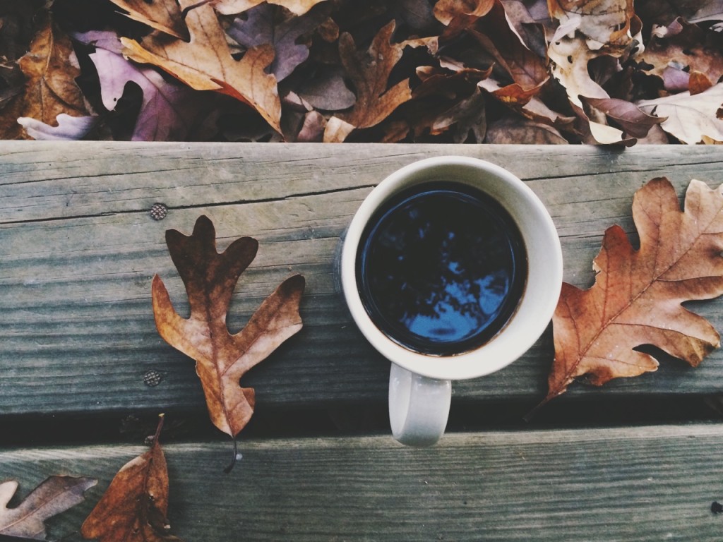 café, réconfort, moment présent, automne