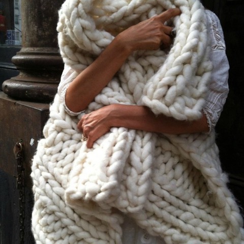 foulard, laine, blanc, automne, chaud, tendance, saison, confortable