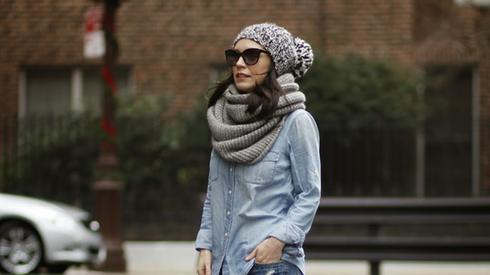 accessoire d'hiver, foulard, tuque, mode hivernale