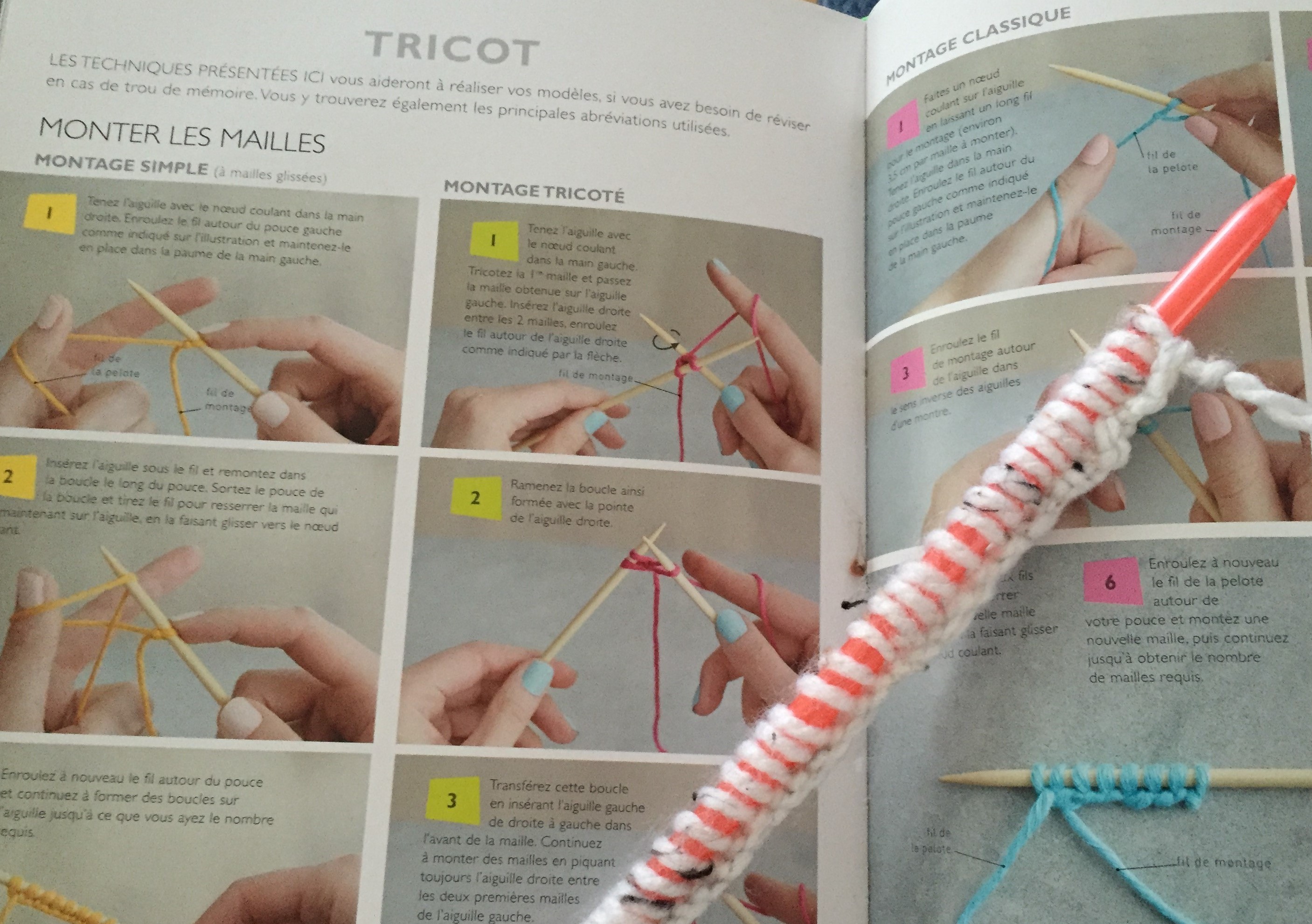 tricot debuter