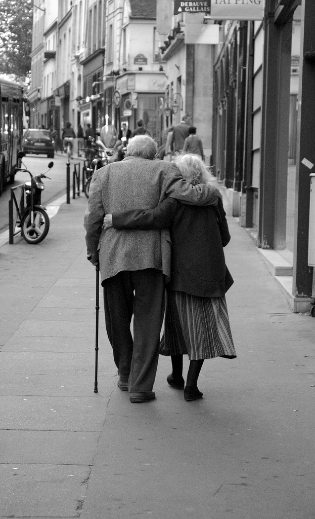 amour, personnes âges, pour la vie 