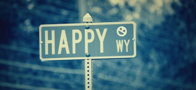 bonheur, heureuse, happy, highway