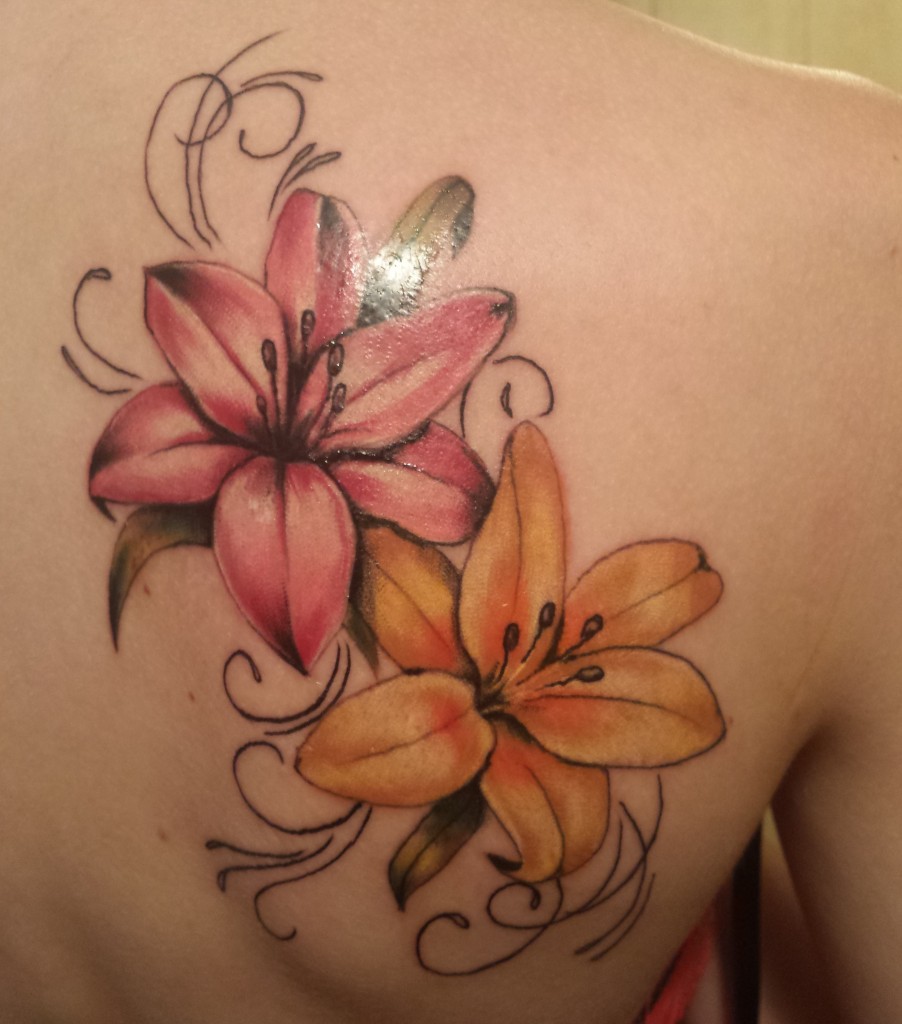 tattoo, tatouage, butterflies
