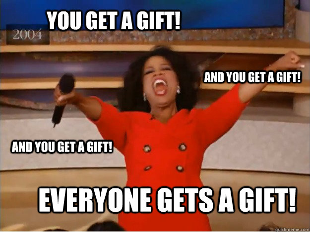 Oprah gift