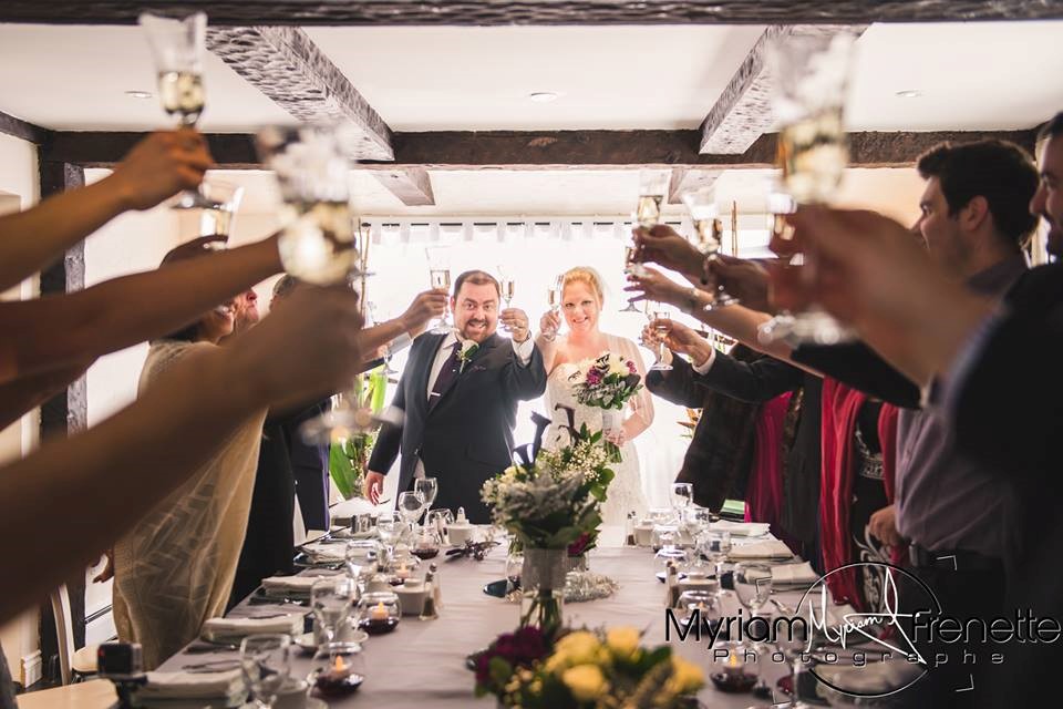 mariage, invités, toast