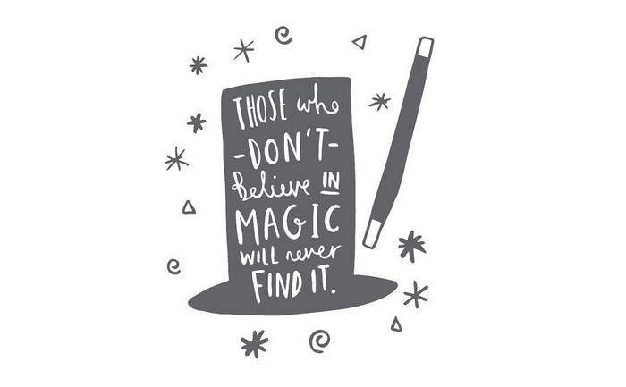 magie, croire, trouver