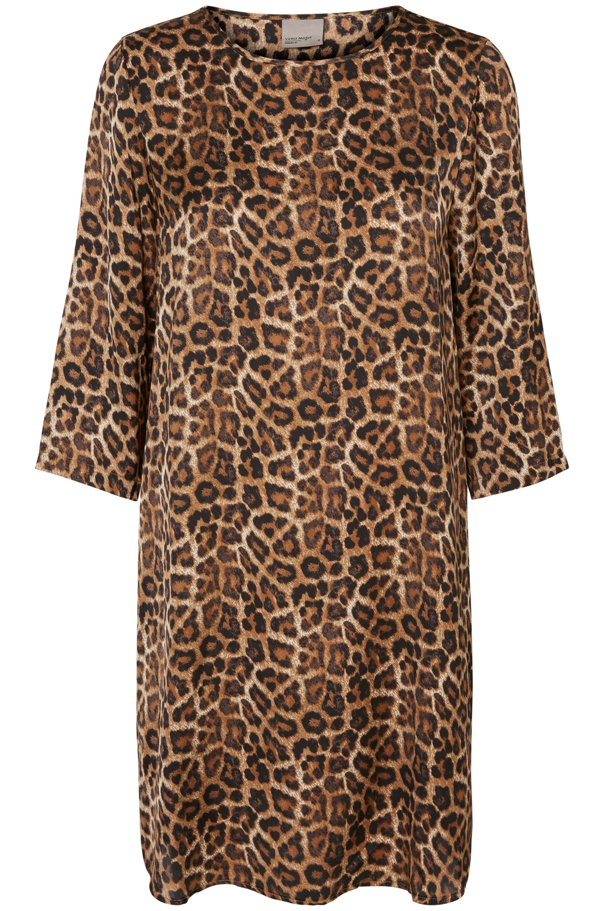 robe, léopard, simple