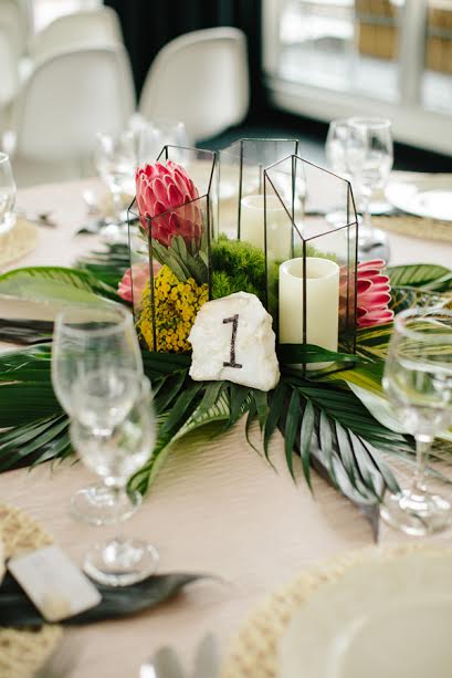 centre table mariage 
