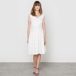 robe blanche laredoute