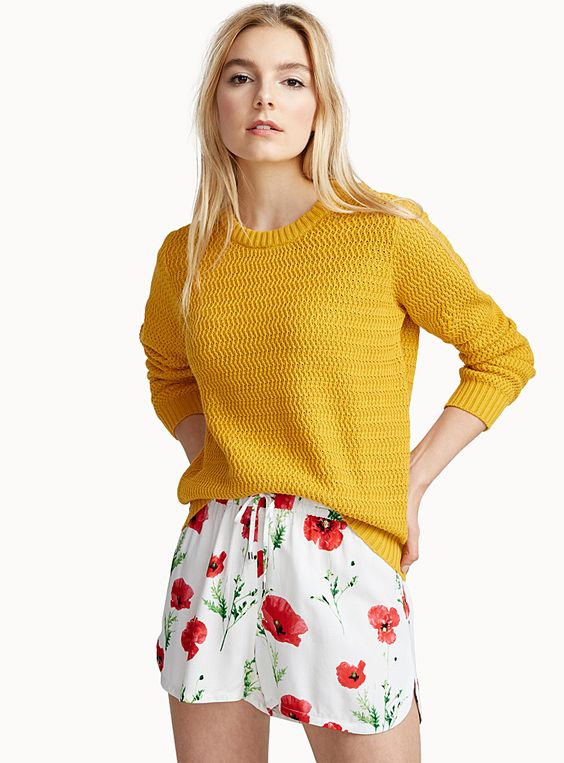 sweater jaune
