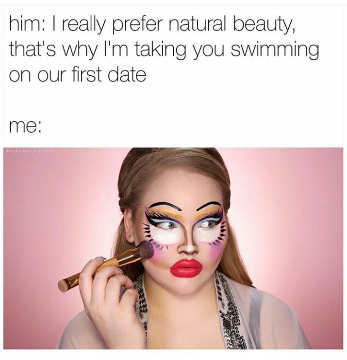 swimming on first date