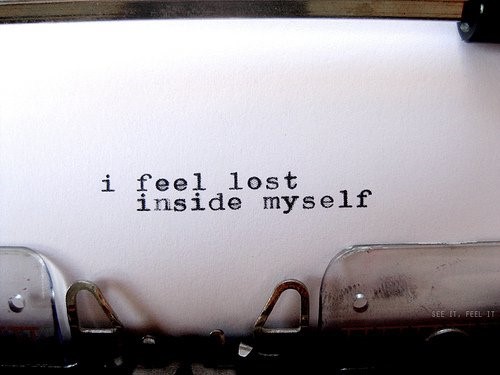 lost inside myself