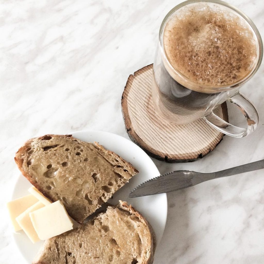 pain bread toast café coffee matin morning 