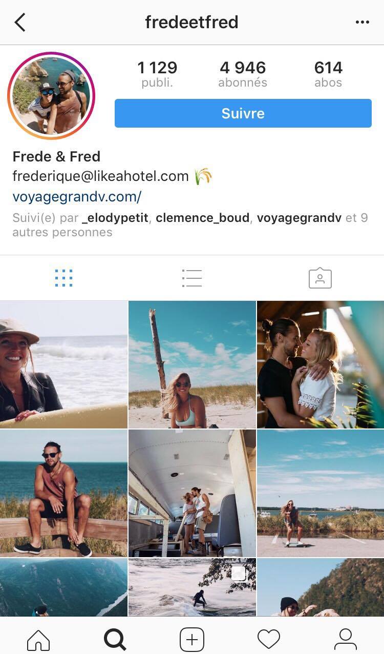 Voyage, instagram, découverte, influenceur, médias sociaux, contenu