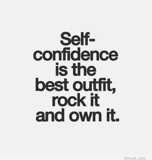 confidence outfit