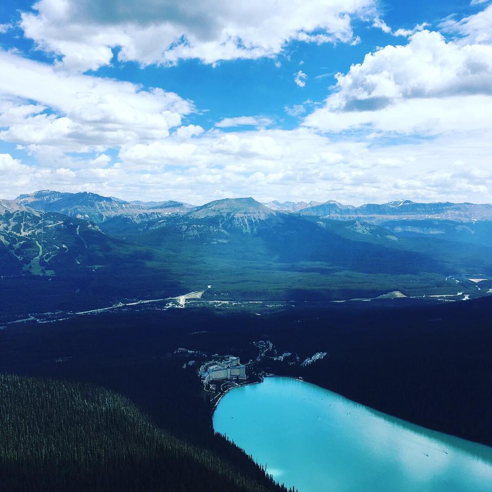 lac louise, ouest canadien, rocheuse, glacier