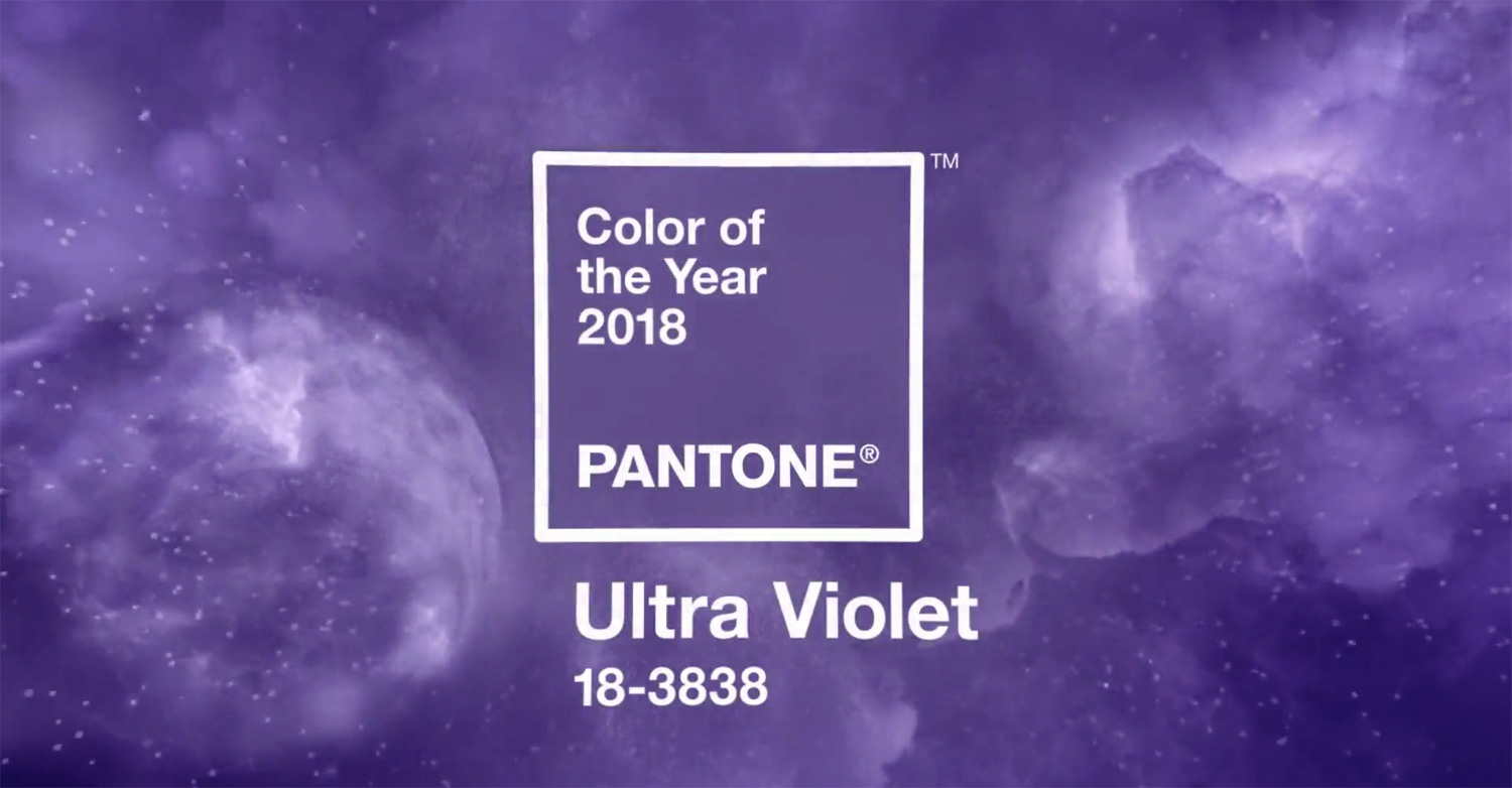 ultra violet, pantone, couleur de l'année
