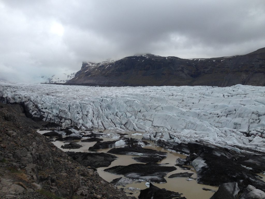 glacier Vatnajokull voyage destination paysage