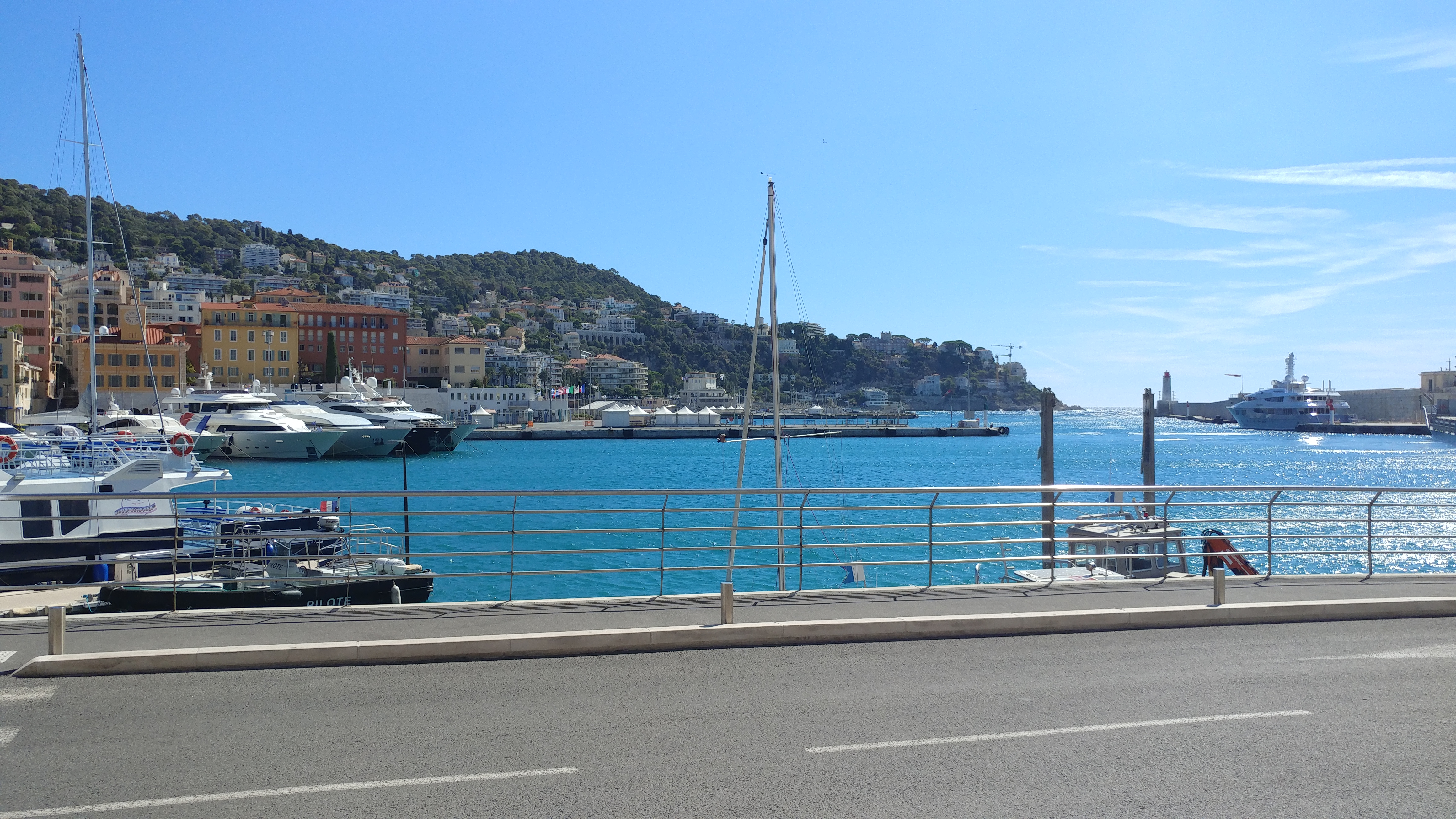 Port Nice Europe voyage destination paysage France