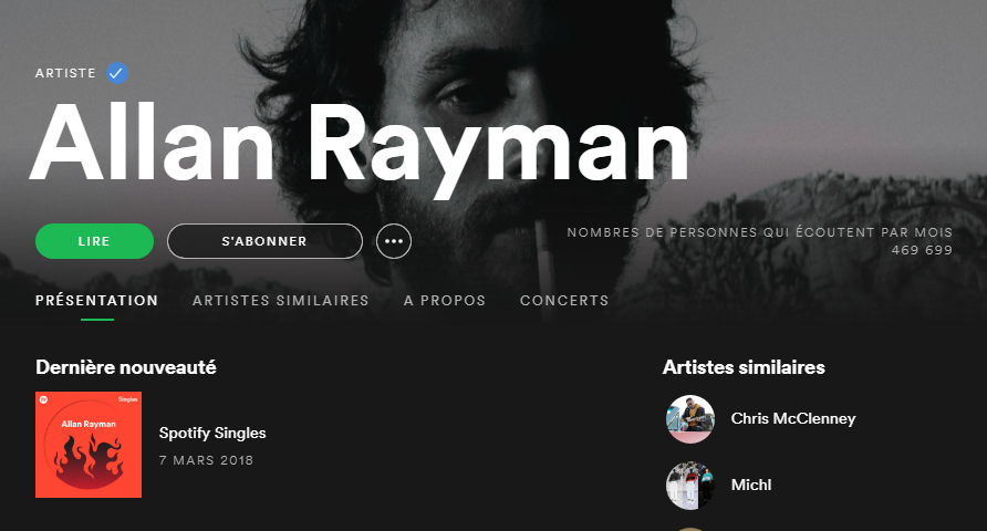 Spotify - Allan Rayman