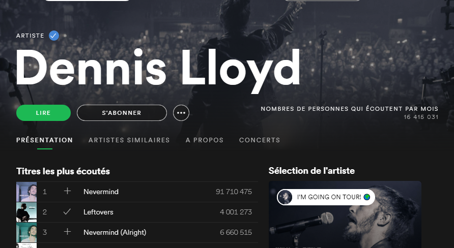Spotify - Dennis Lloyd