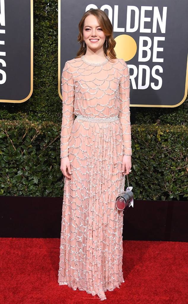 Emma Stone Golden Globes