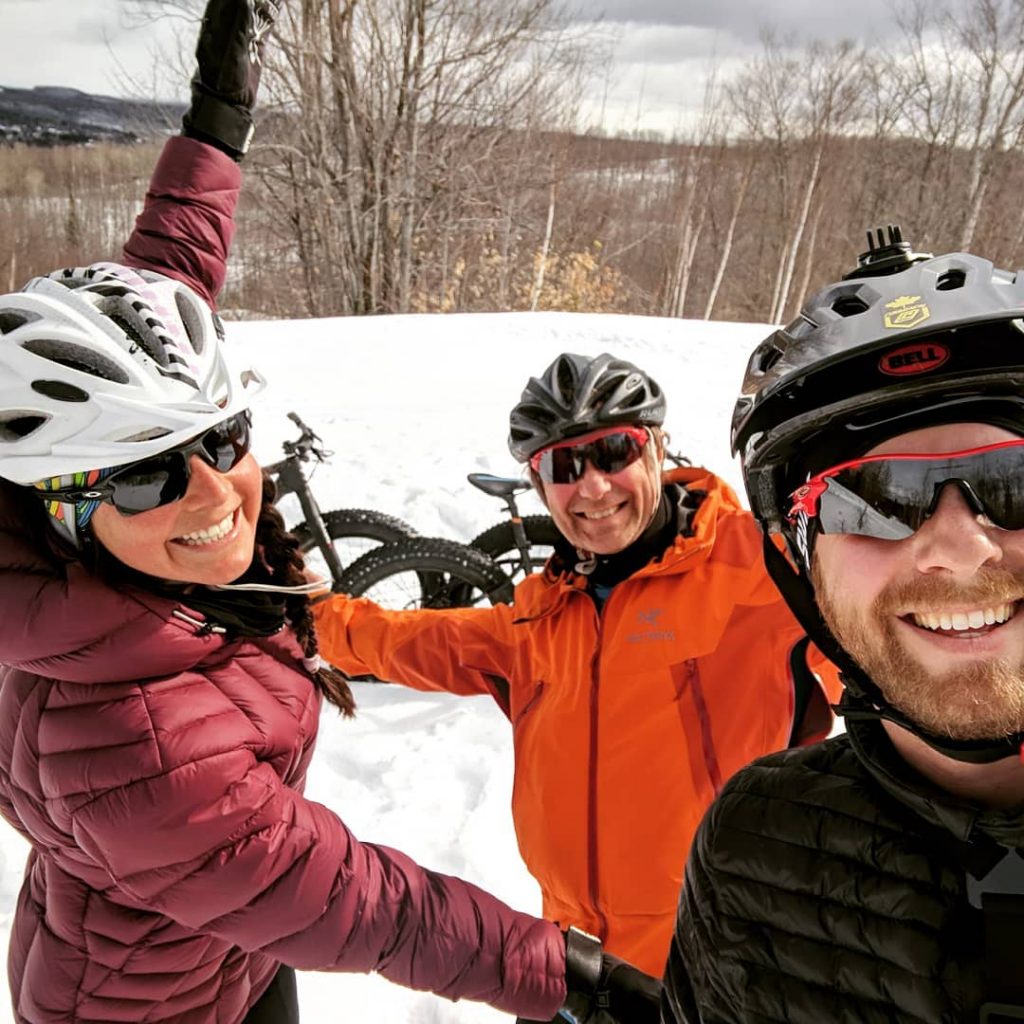 Geneviève Asselin-Demers fat bike