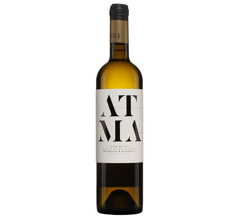 bouteille de vin blanc Domaine Thymiopoulos Atma 2018
