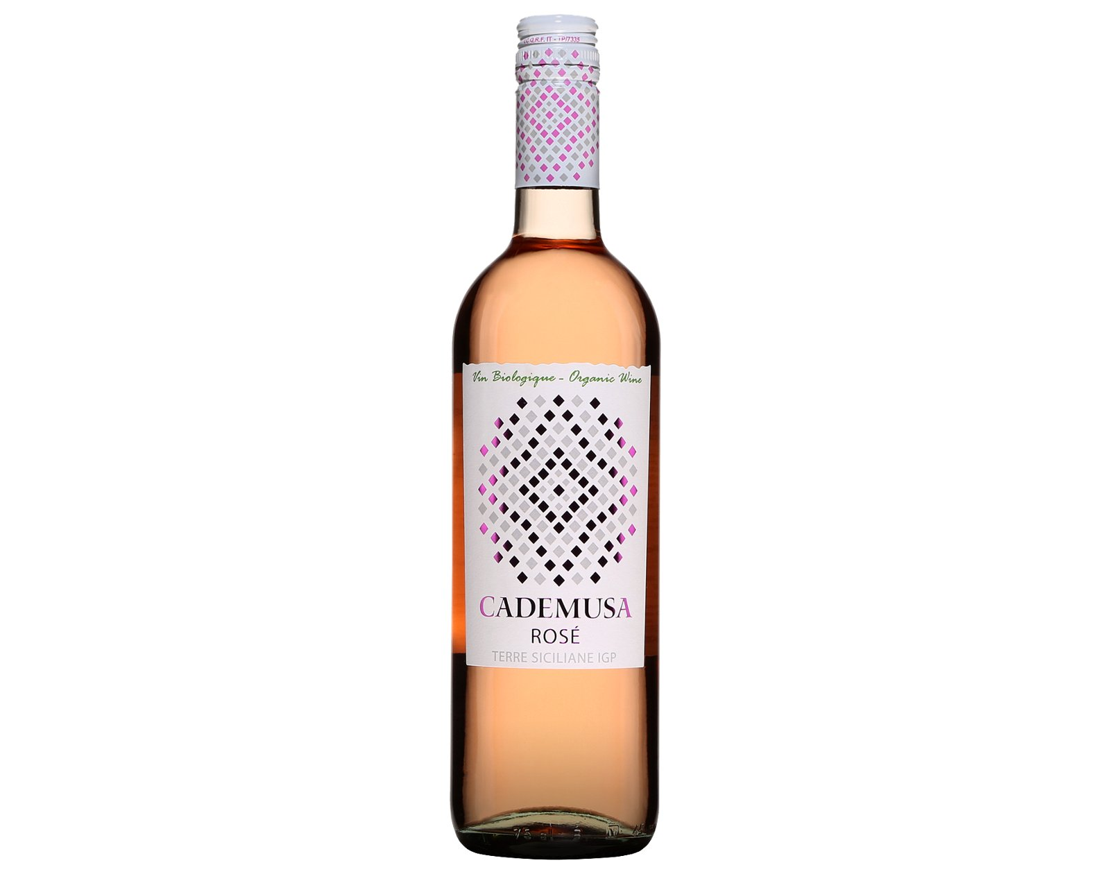 bouteille vin rosé Cademusa Terre Siciliane 2018