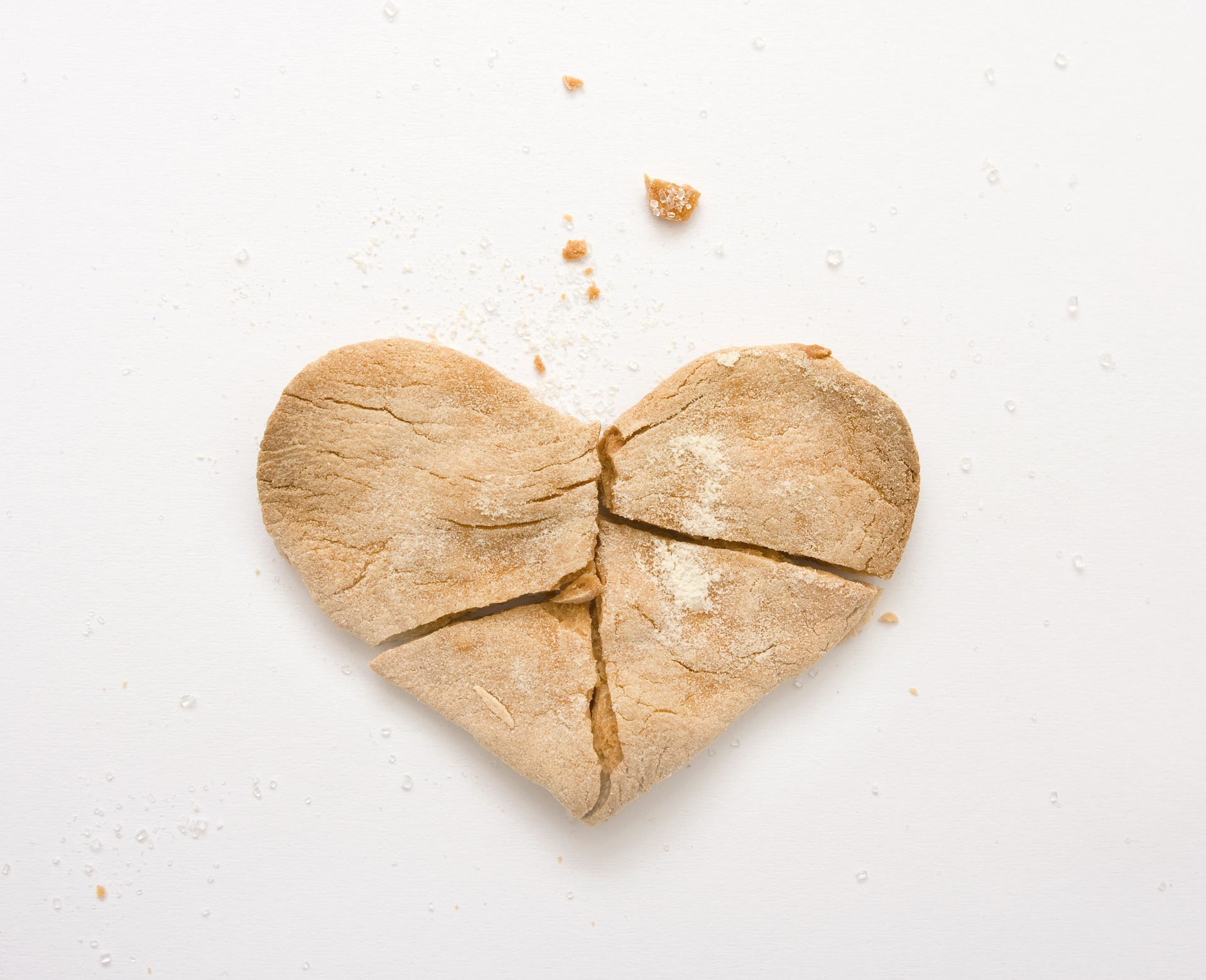 biscuit coeur brisé