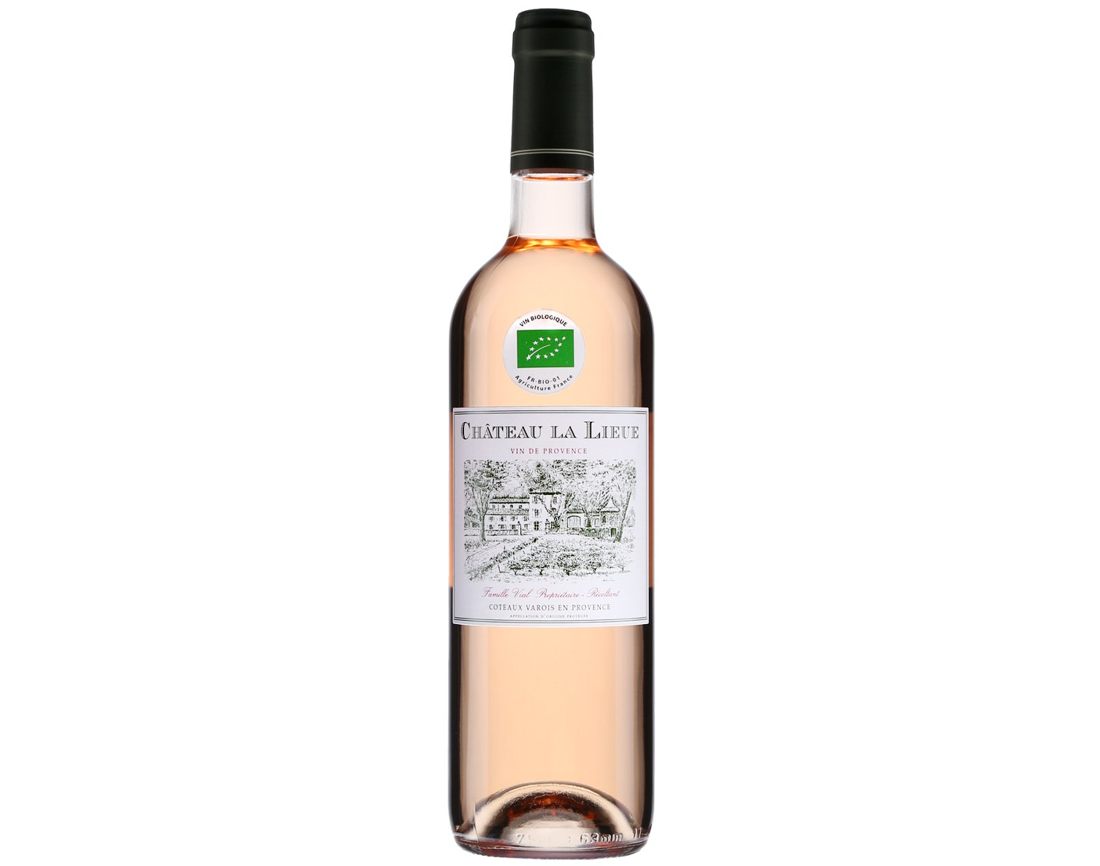 Château de Lieue Coteaux Varois en Provence 2018 vin roséChâteau de Lieue Coteaux Varois en Provence 2018 vin rosé
