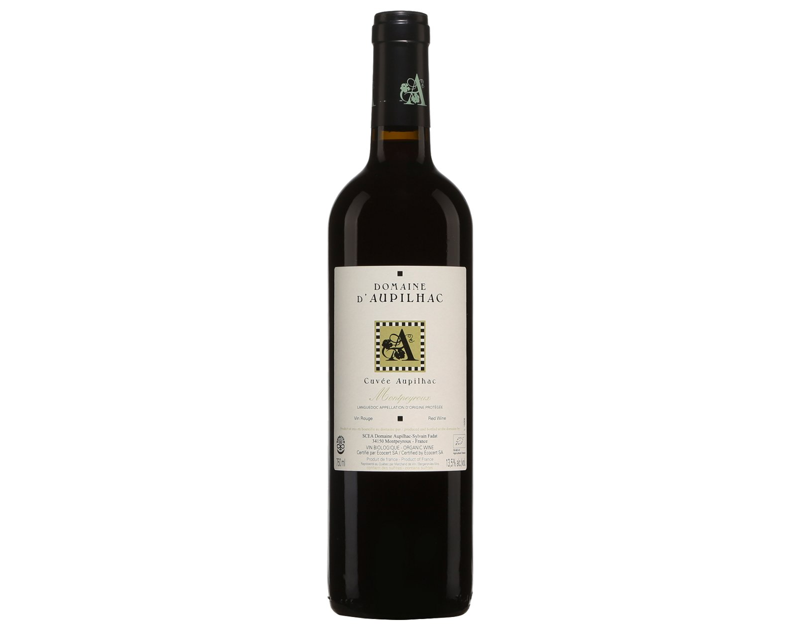 Domaine d’Aupilhac Montpeyroux 2015 vin rouge
