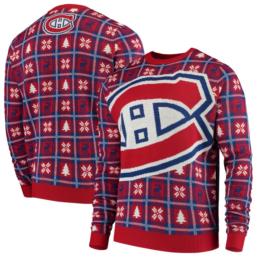 ugly christmas sweater matching coupleugly christmas sweater canadiens de montréal nhl