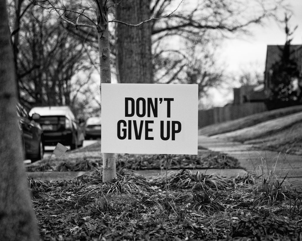 affiche don't give up