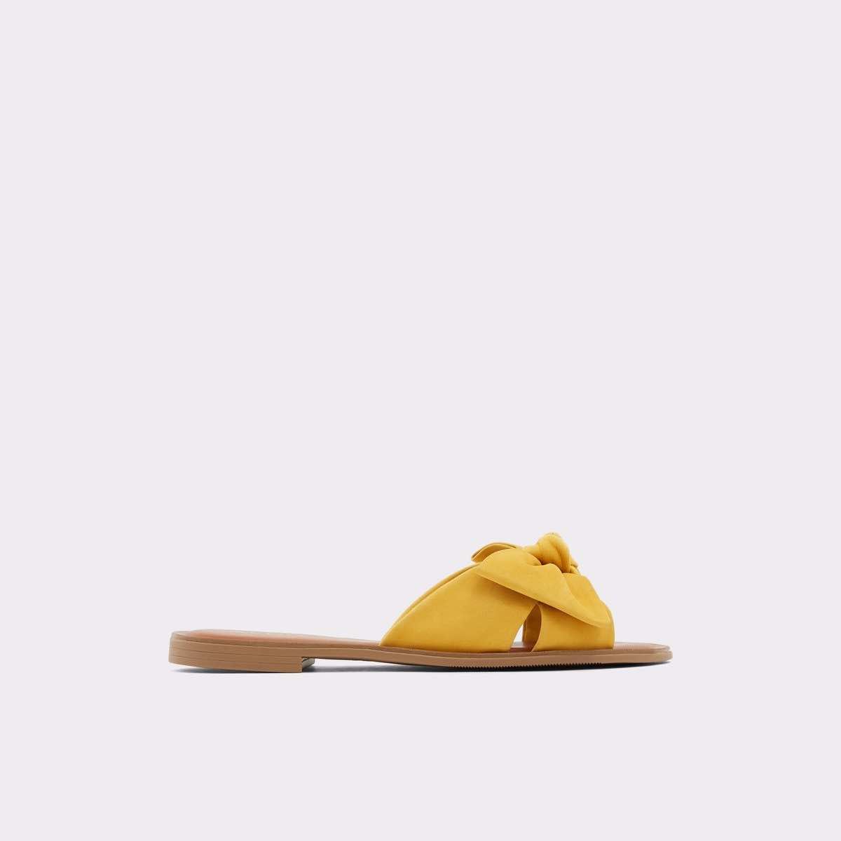 sandale jaune Aldo boucle