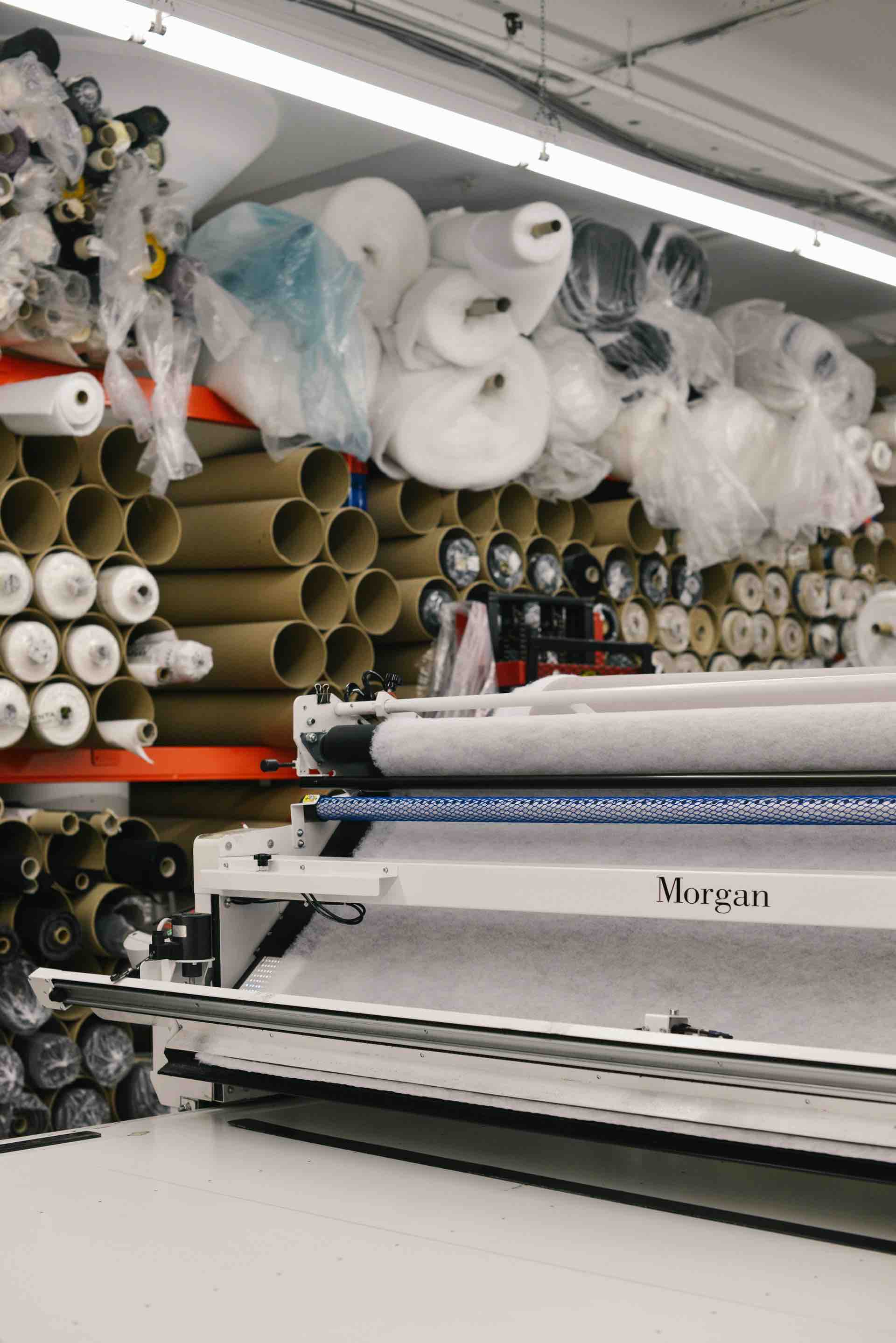 tissus production textile machine
