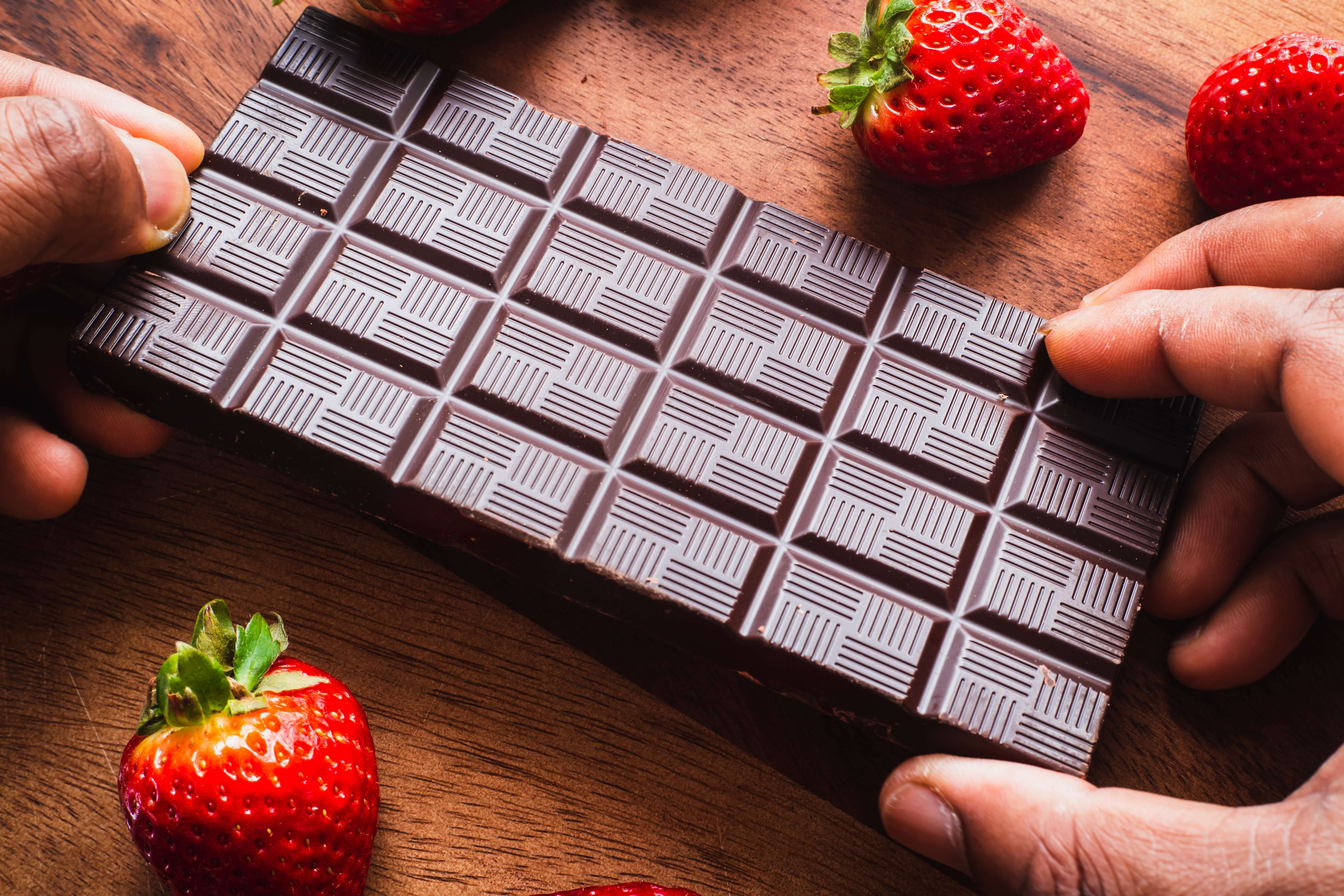 chocolat fruits fraises