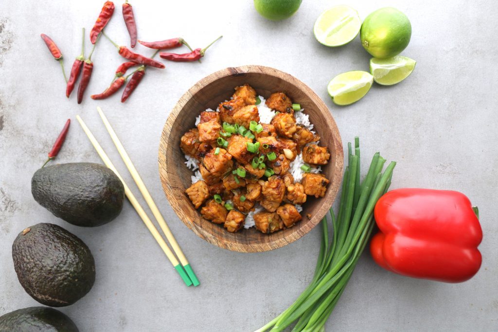 Tempeh Glacé à l’Orange