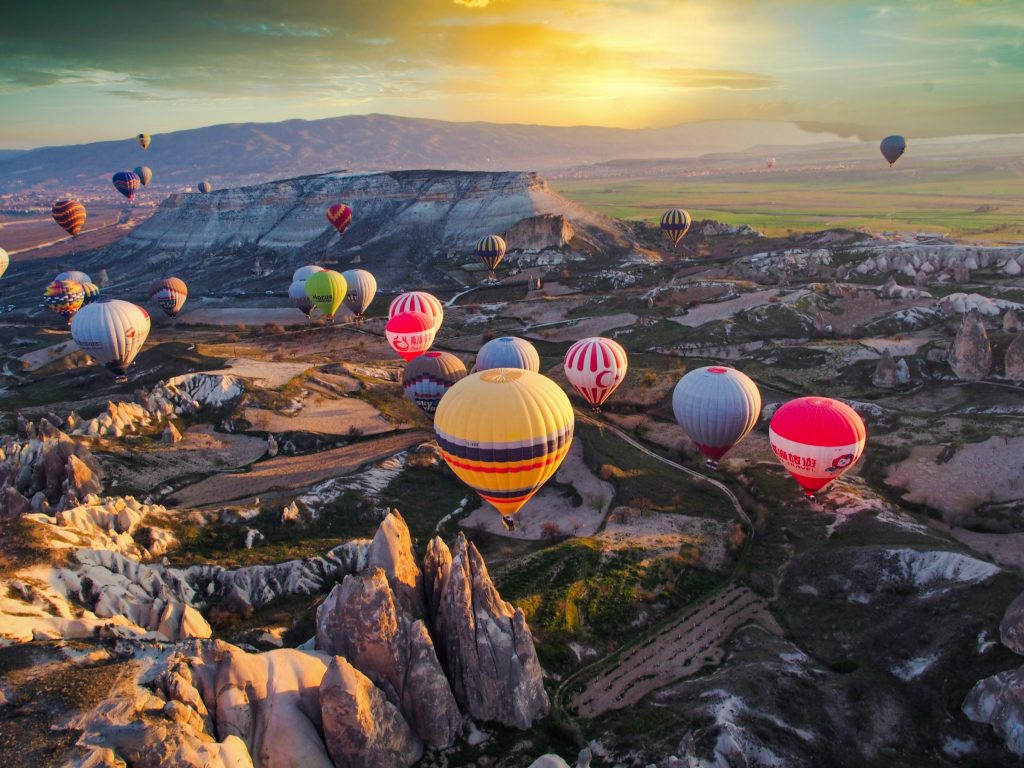 montgolfières Cappadoce