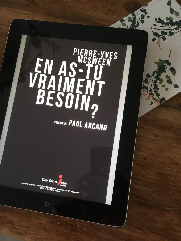 En as tu vraiment besoin?Le livre qui va changer ta vie