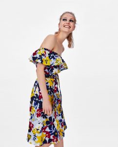 robe fleurs été 2018