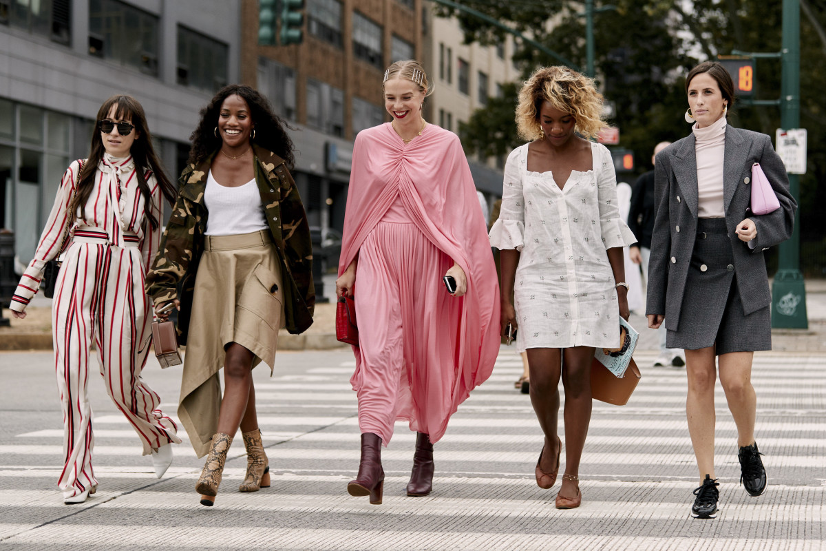 new york fashion week femmes dans la rue Le Cahier